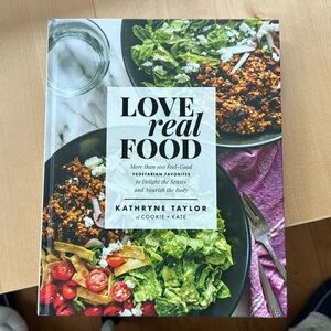 Love Real Food Book NWOT